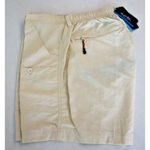 Salt Life SLM4013 Men's Size Large Sand Topwater 6" Hybrid Board Shorts $56 - Picture 8 of 10